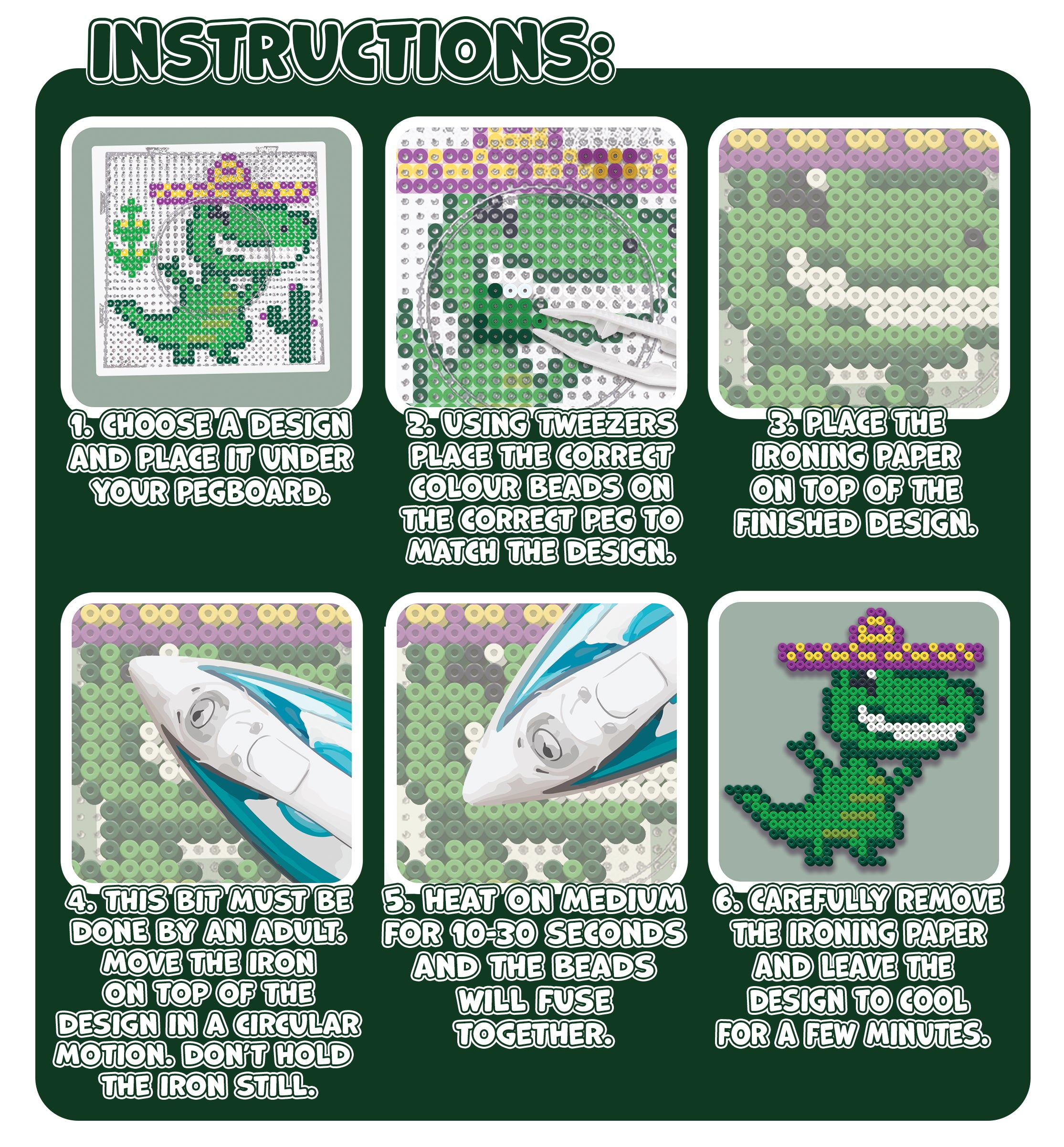 Dinosaur fuse beads, Dinosaur melty beads, Dinosaur fuse bead kits, Dinosaur fuse bead kit, Melty beads T-Rex, DIY Christmas crafts, Colorful Dinosaur beads, Dinosaur craft supplies, Kids melting bead art, Creative bead kit for kids, Non-toxic fuse beads, Dinosaur gift for children, Gifts for Dinosaur lovers, Pegboard Dinosaur designs, Dinosaur gift for Dinosaur lovers, Dinosaur arts and crafts, fuse bead pegboards,