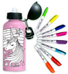 Unicorn Colour-in Bottle