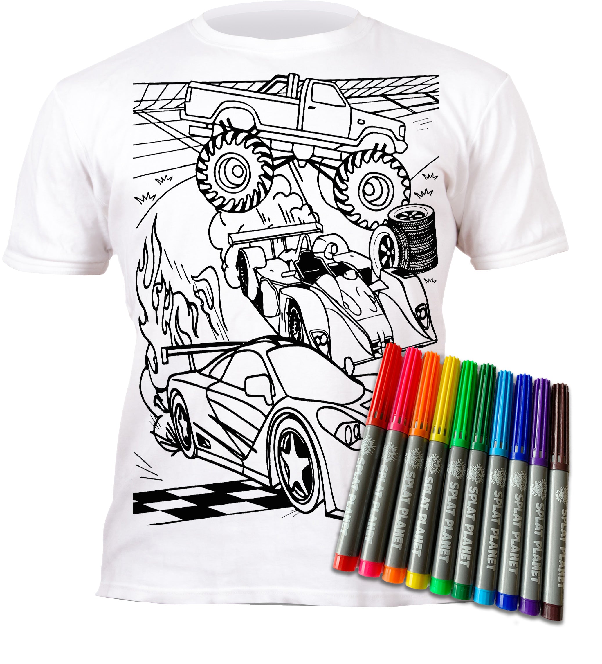 kids, children, chlidrens, colour in t-shirt, eatsleepdoodle, eat sleep doodle, grafix,  splat planet, color in t-shirt, color in t shirt, placemat, place mat, keep kids busy, cars placemat, Ferrari kids, Porsche, kids Range Rover, colour in car, t shirt, rainbow, rainbow colouring, Unicorn colouring, Unicorn coloring, personalise, Magic, kids gift, unique present, magic t-shirt, magic placemat, splat mat, splat planet,