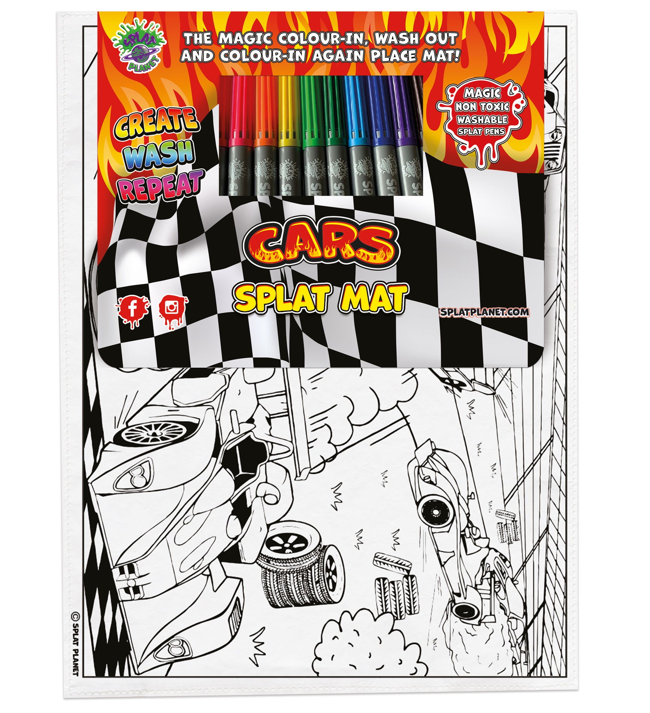 kids, children, chlidrens, colour in t-shirt, eatsleepdoodle, eat sleep doodle, grafix,  splat planet, color in t-shirt, color in t shirt, placemat, place mat, keep kids busy, cars placemat, Ferrari kids, Porsche, kids Range Rover, colour in car, t shirt, rainbow, rainbow colouring, Unicorn colouring, Unicorn coloring, personalise, Magic, kids gift, unique present, magic t-shirt, magic placemat, splat mat, splat planet,