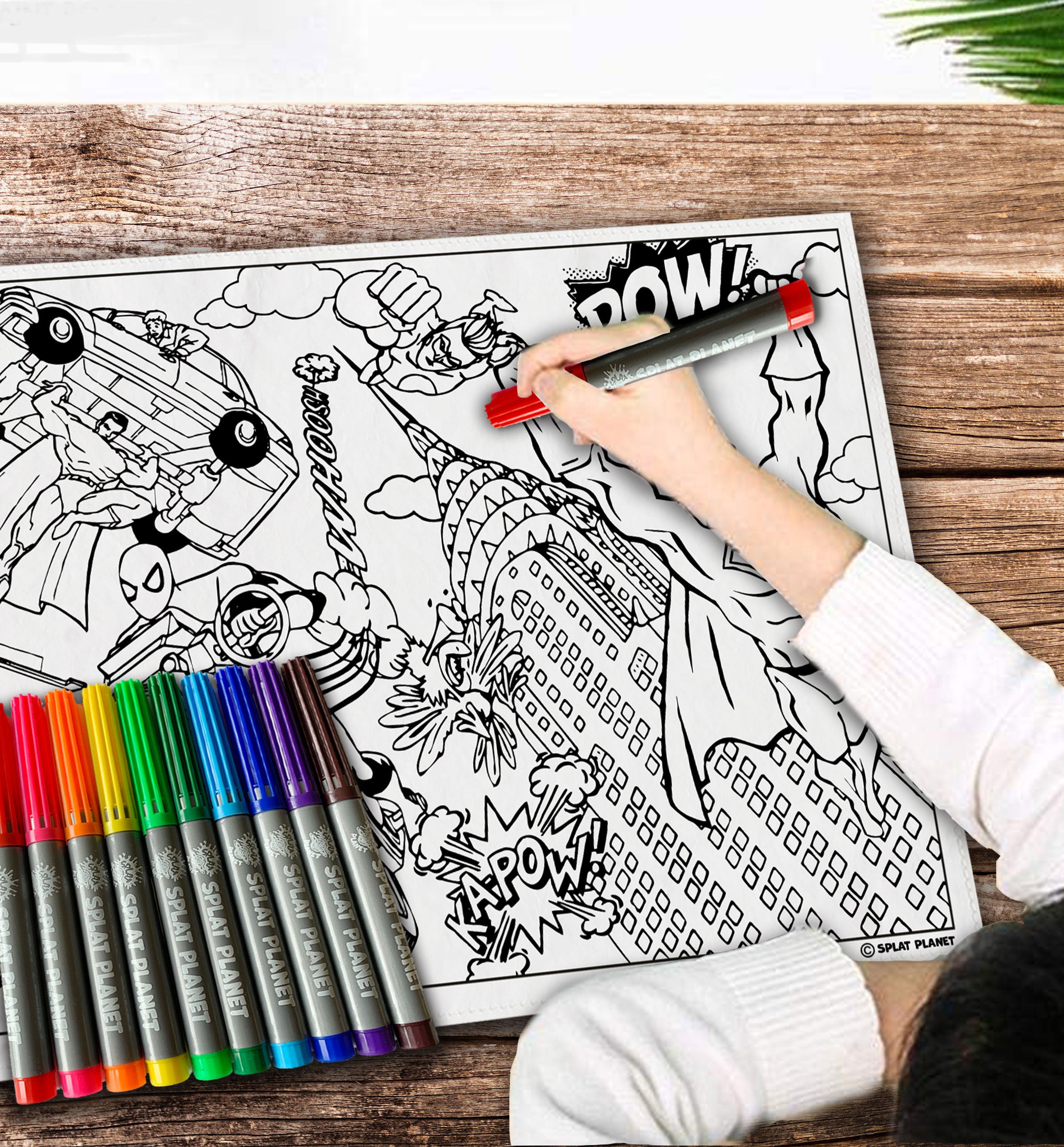 Superhero Placemat