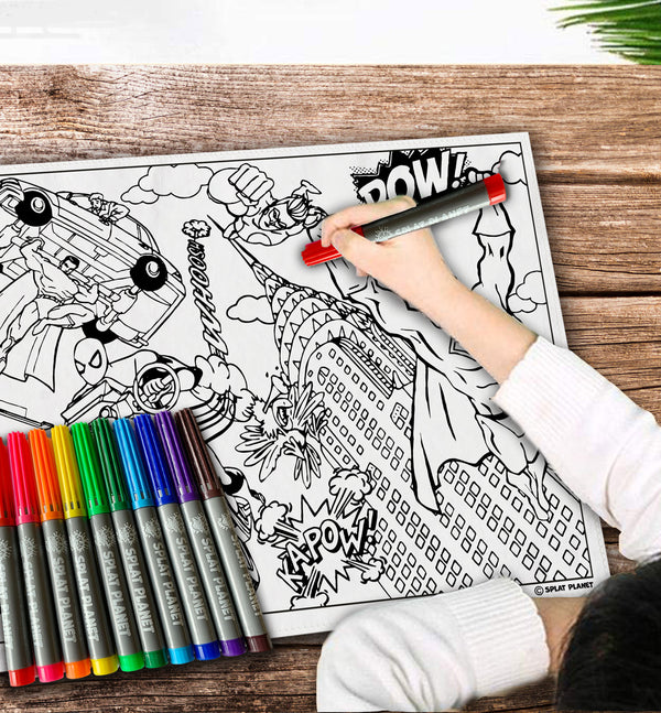 Superhero Placemat
