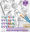 Dinosaur paint by number, Dinosaur painting, Dinosaur painting for kids, Dinosaur painting easy, Dinosaur painting by numbers uk, Dinosaur painting set, washable acrylic paints, Dinosaur gifts for boys, paint by number on canvas, paint by numbers ready for wall mounting, paint by numbers for kids, paint by numbers for beginners, paint by numbers for children, paint by numbers with frame, framed paint by numbers