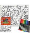 kids, children, chlidrens, eatsleepdoodle, eat sleep doodle, grafix, colour in t-shirt, colour in tshirt, color in t-shirt, color in placemat, place mat, splat mat, Dinosaurs, Dino, Dinosaur, Dinosaur colouring, Trex, Tyrannosaurus, Triceratops, Velociraptor, Stegosaurus, colour in, wash out, colour in again, magic colouring, fabric pens, splat planet, colouring, colour in, washable pens, magic, toddlers, Kids, magic,  colouring, fabric pens, boys, girls, gift, christmas present,