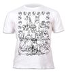 kids, children, chlidrens, colour in t-shirt, art2colour, art 2 colour, splat planet, Butterflies, colouring, colour in, personalise, Magic,