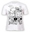 kids, children, chlidrens, colour in t-shirt, art2colour, art 2 colour, splat planet, Butterflies, colouring, colour in, personalise, Magic, Farm