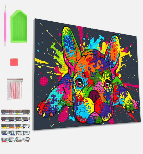French Bulldog diamond painting, French Bulldog diamond art, French Bulldog diamond painting for kids, French Bulldog diamond art kits, French Bulldog crystal art, French Bulldog crystal art set, 5D diamond painting kits, 5D diamond art, French Bulldog gifts, French Bulldog gifts for girls, French Bulldog gifts for women, framed diamond art kits, framed diamond painting, diamond painting for beginners, framed crystal art, French Bulldog arts and crafts, French Bulldog canvas wall art,