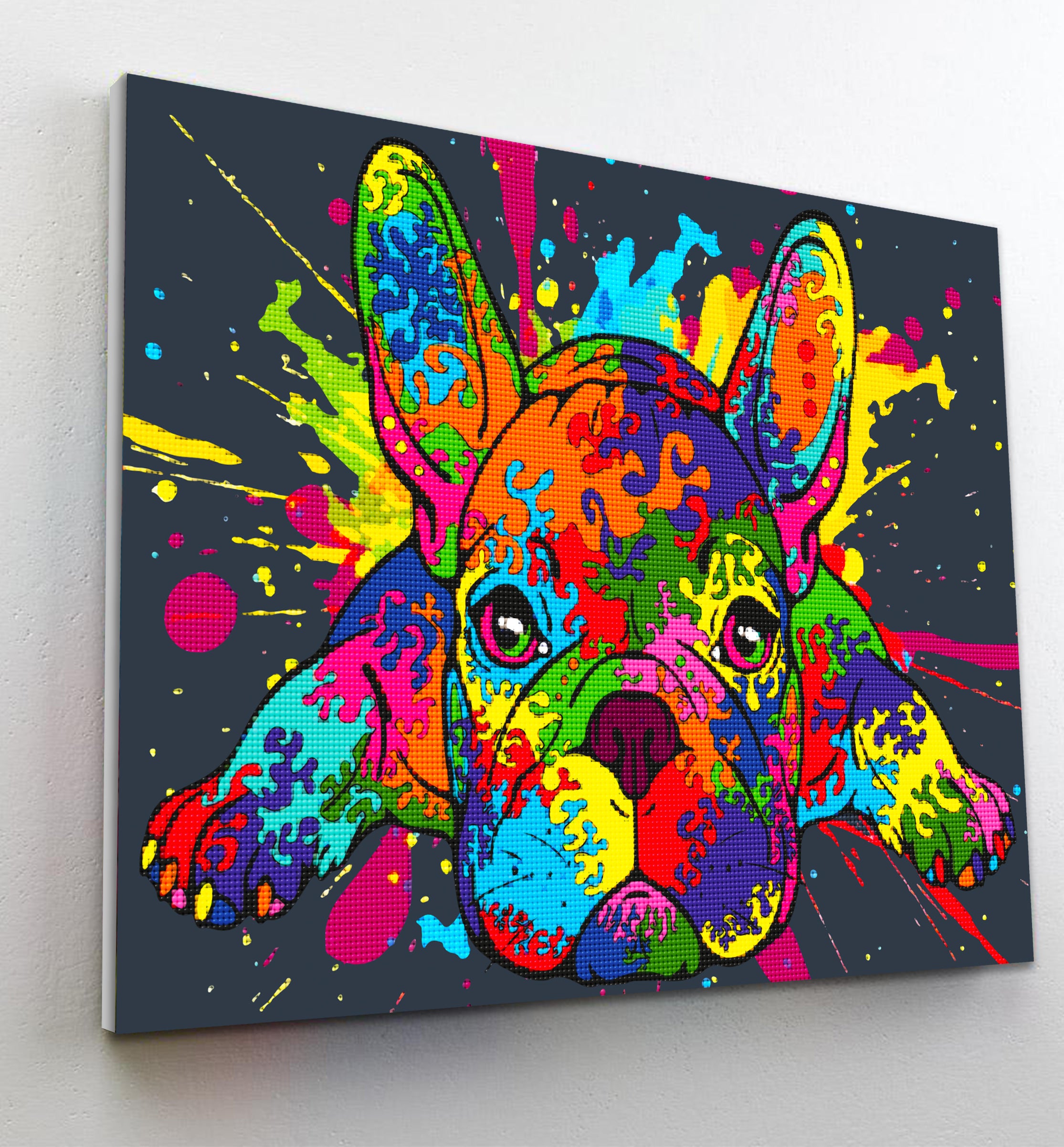 French Bulldog diamond painting, French Bulldog diamond art, French Bulldog diamond painting for kids, French Bulldog diamond art kits, French Bulldog crystal art, French Bulldog crystal art set, 5D diamond painting kits, 5D diamond art, French Bulldog gifts, French Bulldog gifts for girls, French Bulldog gifts for women, framed diamond art kits, framed diamond painting, diamond painting for beginners, framed crystal art, French Bulldog arts and crafts, French Bulldog canvas wall art,
