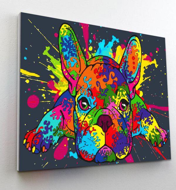 French Bulldog diamond painting, French Bulldog diamond art, French Bulldog diamond painting for kids, French Bulldog diamond art kits, French Bulldog crystal art, French Bulldog crystal art set, 5D diamond painting kits, 5D diamond art, French Bulldog gifts, French Bulldog gifts for girls, French Bulldog gifts for women, framed diamond art kits, framed diamond painting, diamond painting for beginners, framed crystal art, French Bulldog arts and crafts, French Bulldog canvas wall art,