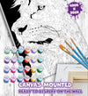 Lion paint by number, Lion painting, Lion painting for kids, Lion painting easy, Lion jungle animal painting set, washable acrylic paints, Cat gifts for girls, paint by number on canvas, paint by numbers ready for wall mounting, paint by numbers for kids, paint by numbers for beginners, paint by numbers for children, paint by numbers with frame, framed paint by numbers, lion gifts for girls, lion toys, lion gifts for kid, arts and crafts for adults, fluorescent paints, UV Neon Paints