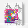 Unicorn paint by number, unicorn painting, unicorn painting for kids, unicorn painting easy, unicorn painting by numbers uk, unicorn pop art painting set, washable acrylic paints, Unicorn gifts for girls, paint by number on canvas, paint by numbers ready for wall mounting, paint by numbers for kids, paint by numbers for beginners, paint by numbers for children, paint by numbers with frame, unicorn pop art, framed paint by numbers