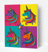 Unicorn paint by number, unicorn painting, unicorn painting for kids, unicorn painting easy, unicorn painting by numbers uk, unicorn pop art painting set, washable acrylic paints, Unicorn gifts for girls, paint by number on canvas, paint by numbers ready for wall mounting, paint by numbers for kids, paint by numbers for beginners, paint by numbers for children, paint by numbers with frame, unicorn pop art