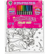 kids, children, chlidrens, colour in t-shirt, eatsleepdoodle, eat sleep doodle, grafix,  splat planet, color in t-shirt, color in t shirt, placemat, place mat, keep kids busy, Princess placemat, Cinderalla, Memaid, the little mermaid, Disney, Unicorn t shirt, rainbow, rainbow colouring, Unicorn colouring, Unicorn coloring, personalise, Magic, kids gift, unique present, magic t-shirt, magic placemat, splat mat, splat planet,