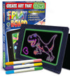 glow pad, glow board, neon board, neon bored, ADHD toy, splat planet glow board, splat board, magic pad, kml pagic pad, draw on plastic, pens draw on glass, tracing kids gift, unicorn gifts for girls. dinosaur gifts for boys, marvin magic glow board, craziart glow board, glow board pens, portable toy, travel toy, nightlight, SEN toy