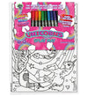 kids, children, chlidrens, colour in t-shirt, eatsleepdoodle, eat sleep doodle, grafix,  splat planet, color in t-shirt, color in t shirt, placemat, place mat, keep kids busy, unicorn placemat, Unicorn, Unique unicorn, Unicorn t shirt, rainbow, rainbow colouring, Unicorn colouring, Unicorn coloring, personalise, Magic, kids gift, unique present, magic t-shirt, magic placemat, splat mat, splat planet,