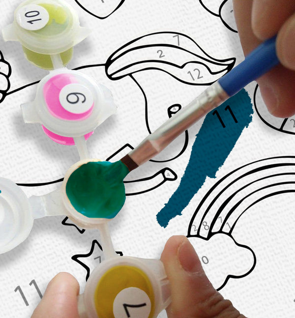 French Bulldog paint by numbers