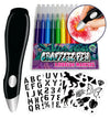 Electric Graffiti pen, airbrush pen, electric airbrush pen, blow pens, magic graffiti pen, washable fabric pens, washable graffiti, non toxic graffiti, practise graffiti markers, crayola airbrush, airbrush set, kids airbrush kit, graffiti colouring, create your own t-shirt, kids gifts, unique gifts for kids, kids graffiti, washable markers, graffiti art