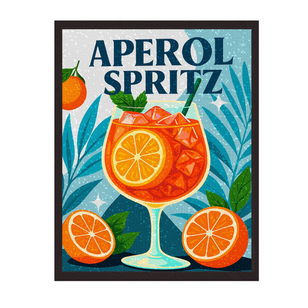 Aperol Spritz Framed Diamond painting