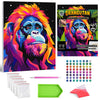 Orangutan diamond painting, Monkey diamond art, Monkey diamond painting for kids, Orangutan diamond art kits, Monkey crystal art, Monkey crystal art set, 5D diamond painting kits, 5D diamond art, Monkey gifts, Monkey gifts for girls, framed diamond art kits, framed diamond painting, diamond painting for beginners, framed crystal art,Monkey toy, Monkey arts and crafts, Monkey canvas wall art, Orangutan art kit,