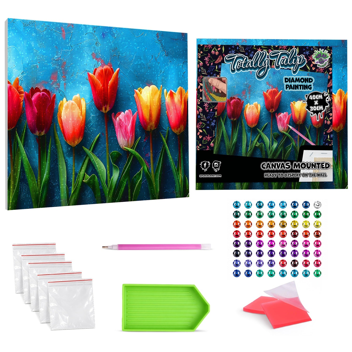Totally Tulips Diamond painting