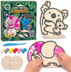Animal clay colouring kit, Jungle animal clay craft, DIY animal modelling kit, Kids animal clay art set, Wildlife themed clay activity, Creative animal craft for children, Sensory clay colouring kit, Animal character clay set, Non-toxic animal craft kit, Fun animal project for kids.