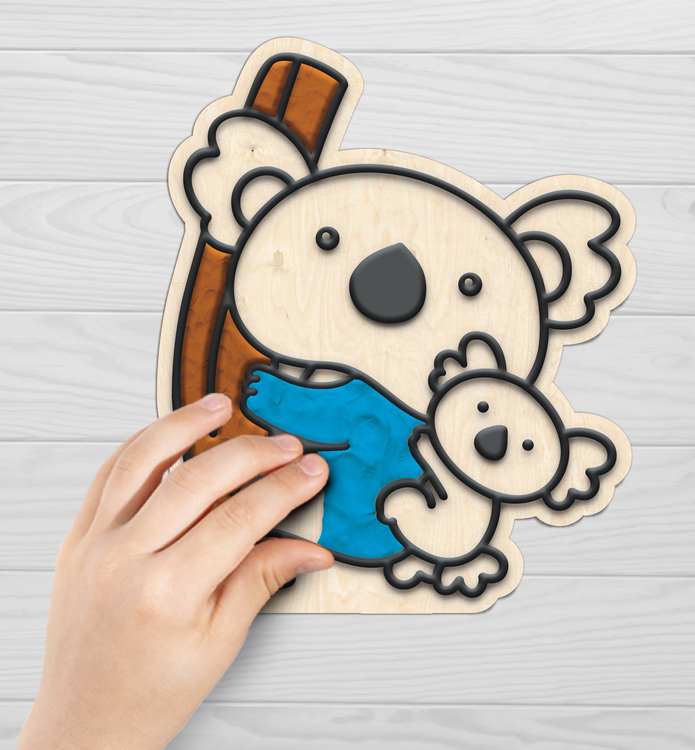 Animal clay colouring kit, Jungle animal clay craft, DIY animal modelling kit, Kids animal clay art set, Wildlife themed clay activity, Creative animal craft for children, Sensory clay colouring kit, Animal character clay set, Non-toxic animal craft kit, Fun animal project for kids.