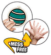 plat Planet Mess-Free Clay Colouring Kit – Baubles | 3D Air-Dry Clay Christmas Decoration Craft for Kids