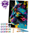 Cat paint by number, Cat painting, Cat painting for kids, Cat painting easy, Cat painting by numbers uk, Cat painting set, washable acrylic paints, Cat gifts for girls, paint by number on canvas, paint by numbers ready for wall mounting, paint by numbers for kids, paint by numbers for beginners, paint by numbers for children, paint by numbers with frame, framed paint by numbers, cat gifts for girls, gifts for cat lovers, cat gifts for women, cat gifts for kid, arts and crafts for adults
