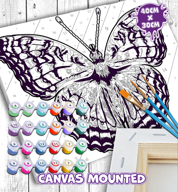 Butterfly paint by number, Butterfly painting, Butterfly painting for kids,  Butterfly painting by numbers uk, washable acrylic paints, butterfly gifts for girls, paint by number on canvas, paint by numbers ready for wall mounting, paint by numbers for kids, paint by numbers for beginners, paint by numbers for children, paint by numbers with frame, framed paint by numbers, butterfly gifts for girls, gifts for butterfly lovers, butterfly gifts for women, Butterfly gifts for kid, arts and crafts for adult