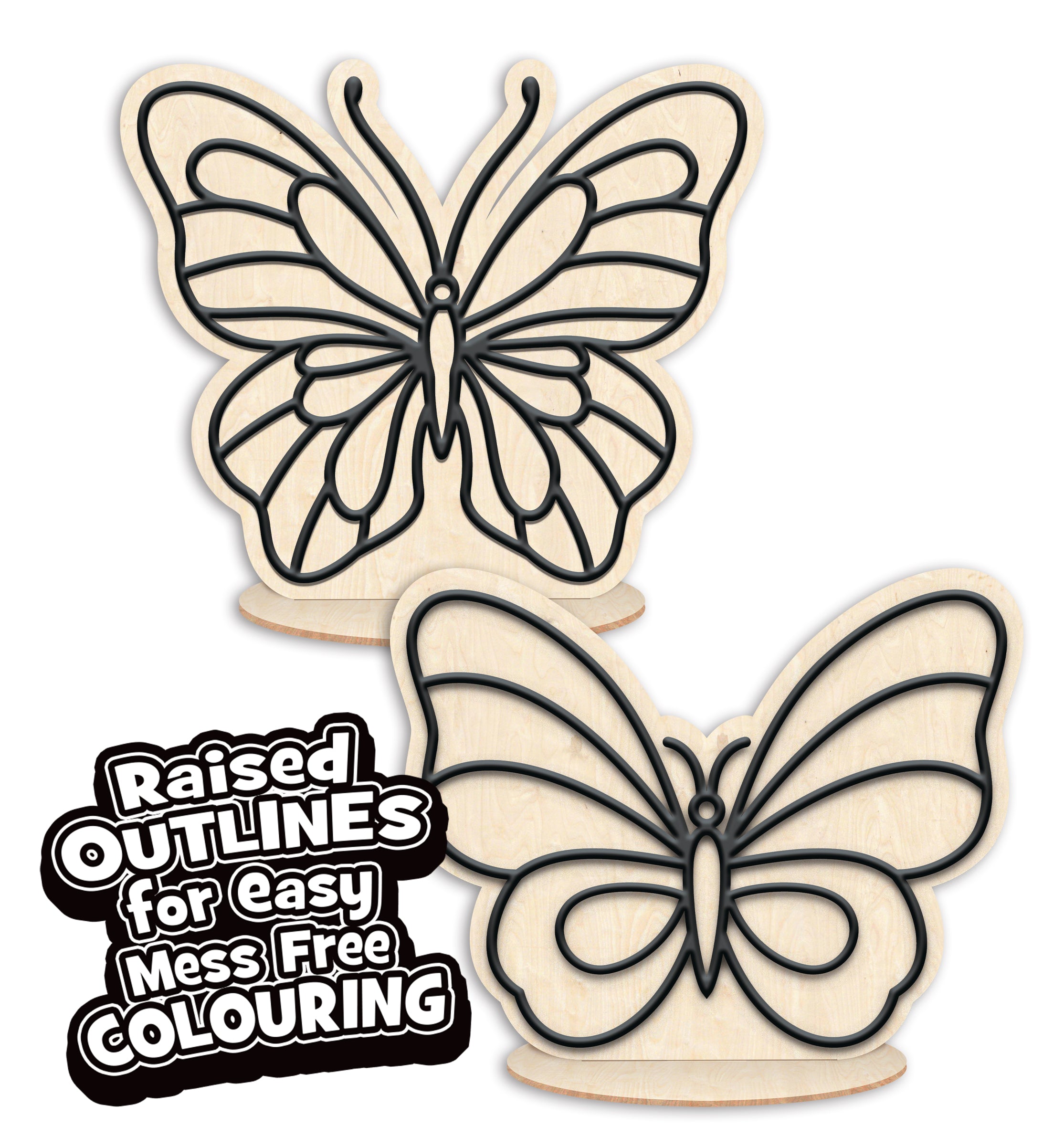 Butterfly clay colouring kit, Butterfly clay art set, Butterfly modelling clay craft, DIY Butterfly clay activity, Colourful butterfly craft kit, Nature themed clay art, Butterfly creative project for kids, Sensory clay colouring set, Kids butterfly craft kit, Butterfly gift for girls, Non-toxic clay craft.