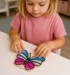 Butterfly clay colouring kit, Butterfly clay art set, Butterfly modelling clay craft, DIY Butterfly clay activity, Colourful butterfly craft kit, Nature themed clay art, Butterfly creative project for kids, Sensory clay colouring set, Kids butterfly craft kit, Butterfly gift for girls, Non-toxic clay craft.