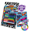 Cars, Racing cars, Sports cars, Supercars, Vehicles, Trucks, Monster trucks, Fire engine, Police car, Ambulance, Construction vehicles, Digger, Bulldozer, Transport, Vehicle colouring, Car colouring book, Kids cars, Boys colouring, Girls colouring, Fibracolour, fibra colour, magic colour changing pens, colour changing, magic pens, felt tips, colouring book, childrens gift, kids unique present, amazing colouring book
