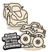Cars clay colouring kit, Car themed clay art set, Car clay craft for kids, DIY car modelling kit, 3D car clay project, Sensory car clay kit, Creative car craft activity, Non-toxic clay craft set, Vehicle clay art kit, Kids car craft