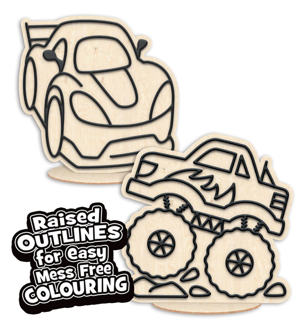Cars clay colouring kit, Car themed clay art set, Car clay craft for kids, DIY car modelling kit, 3D car clay project, Sensory car clay kit, Creative car craft activity, Non-toxic clay craft set, Vehicle clay art kit, Kids car craft