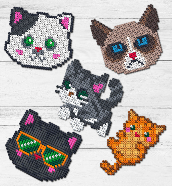 CAT MELTY BEAD KIT FUSE BEADS - Main Image