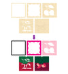 Wooden Cherry Pop Art Craft Kit