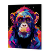 Monkey paint by number, Monkey painting, Monkey painting for kids, Monkey painting easy, Monkey painting by numbers uk, Monkey painting set, washable acrylic paints, Monkey gifts for girls, paint by number on canvas, paint by numbers ready for wall mounting, paint by numbers for kids, paint by numbers for beginners, paint by numbers for children, framed paint by numbers, monkey gifts for girls, gifts for monkey lovers, monkey gifts for women, monkey gifts for kid, arts and crafts for adults