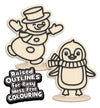 Christmas clay colouring kit, Xmas clay art set, Holiday clay craft for kids, Festive modelling clay kit, DIY Christmas clay activity, Santa & reindeer clay craft, Creative Christmas project, Seasonal clay colouring set, Non-toxic festive craft, Christmas craft kit for children.