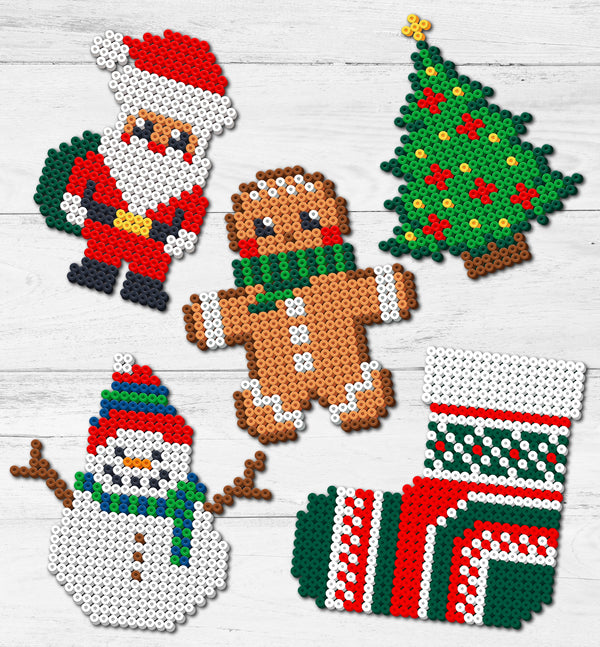 Christmas fuse beads, Christmas melty beads, Christmas fuse bead kits, Christmas fuse bead kit, Melty beads Christmas, DIY Christmas crafts, Colorful Christmas beads, Christmas craft supplies, Kids melting bead art, Creative bead kit for kids, Non-toxic fuse beads, Christmas gift for children, Gifts for Christmas lovers, Pegboard Christmas designs, Christmas gift for Christmas lovers, Christmas arts and crafts, fuse bead pegboards, 