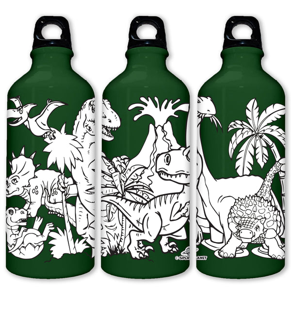 Dinosaur Colour-in Bottle