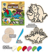 Dinosaur clay colouring kit, Dinosaur clay art set, Dino modelling craft for kids, Prehistoric clay colouring activity, DIY Dinosaur craft kit, Kids dinosaur sensory art, Dinosaur creative project, Non-toxic Dinosaur clay kit, T-Rex clay craft, Fun Dino activity for children.