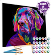 Dog paint by number, Dog painting, Dog painting for kids, Dog painting easy, Dog painting by numbers uk, Dog painting set, washable acrylic paints, Dog gifts for girls, paint by number on canvas, paint by numbers ready for wall mounting, paint by numbers for kids, paint by numbers for beginners, paint by numbers for children, paint by numbers with frame, framed paint by numbers, Dog gifts for girls, gifts for dog lovers, dog gifts for women, dog gifts for kid, arts and crafts for adults