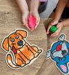Dog clay colouring kit, Dog themed clay art set, Dog clay craft for kids, DIY dog modelling kit, 3D dog clay project, Sensory dog clay kit, Creative dog craft activity, Non-toxic clay craft set, Puppy clay art kit, Kids dog craft