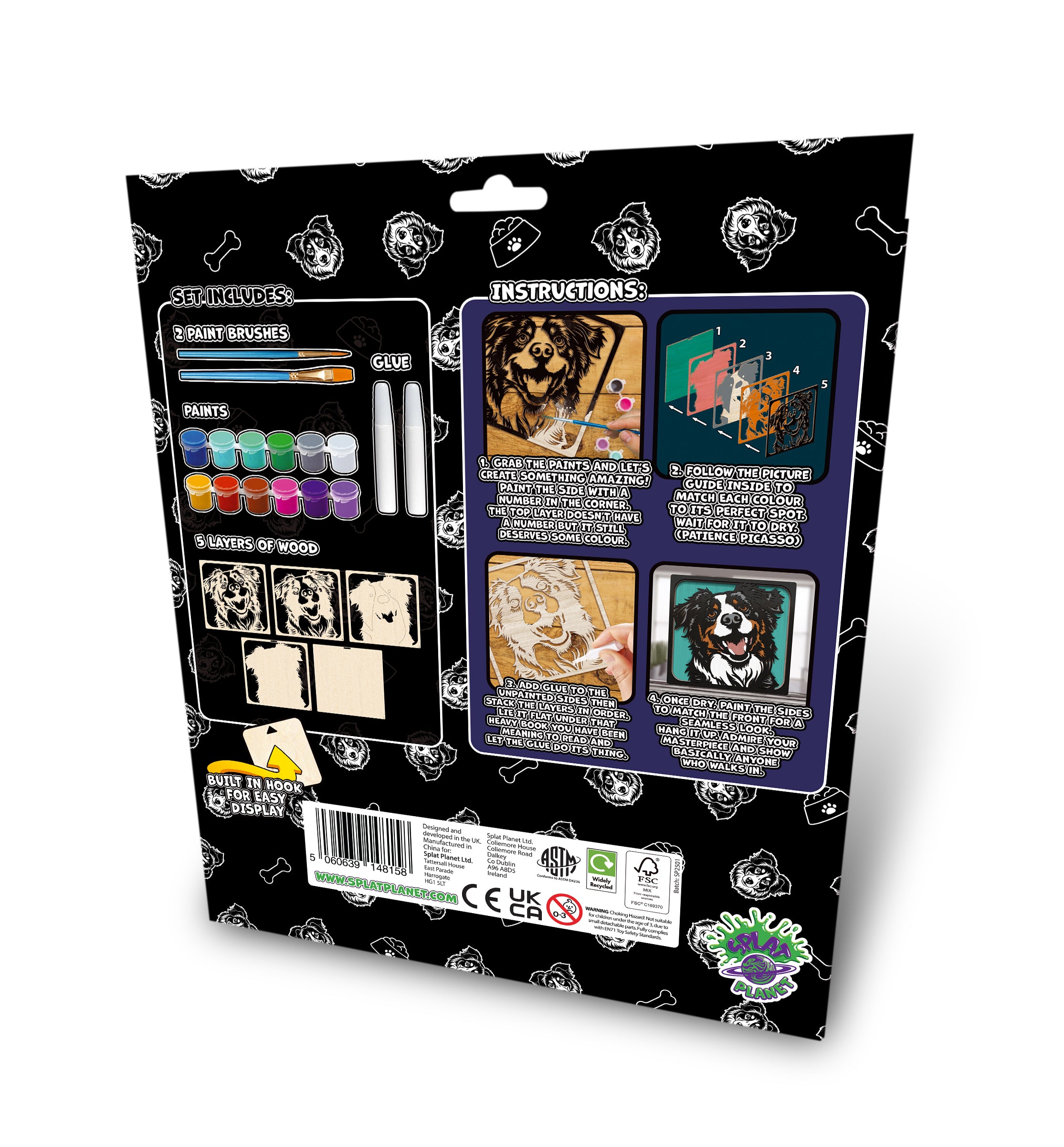 Unicorn wooden art kit, Unicorn craft kit for kids, Fantasy layered wood art, DIY Unicorn painting set, Magical Unicorn décor, Kids Unicorn craft activity, Unicorn themed wooden art, Creative Unicorn project, Unicorn wall art craft.