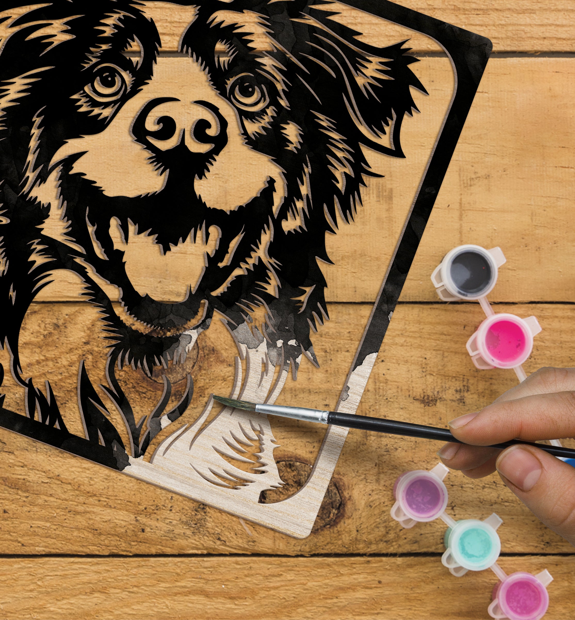 Unicorn wooden art kit, Unicorn craft kit for kids, Fantasy layered wood art, DIY Unicorn painting set, Magical Unicorn décor, Kids Unicorn craft activity, Unicorn themed wooden art, Creative Unicorn project, Unicorn wall art craft.