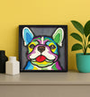 French Bulldog wooden art kit, Frenchie craft kit for kids, Bulldog wooden painting set, Layered dog art, DIY French Bulldog craft, Cute dog wooden décor, Frenchie wall art, Dog lover gift craft, Kids French Bulldog activity, Wooden dog craft project.