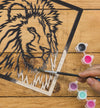 Lion wooden art kit, Lion craft kit for kids, Lion layered wood art, Lion painting kit, DIY Lion craft, Jungle animal wooden art, Lion wall art, Lion gift for children, Lion arts and crafts, Creative Lion project, Wooden Lion painting set, Safari animal craft kit, Kids Lion activity kit, Lion plywood art, Lion home décor craft.