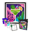 Wooden Margarita Art Craft Kit