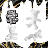 marble bear craft kit, pour painting kit, diy painting set for kids, neon art kit, metallic art kit, metallic pouring paint, neon pouring paint, arts and crafts toys, Fluid bear, painting for girls boys, splat planet bear, kids creative gift, diy toy craft, educational art supplies, birthday gifts for children, fun indoor activities, art projects for kids