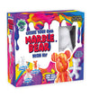 marble bear craft kit, pour painting kit, diy painting set for kids, neon art kit, metallic art kit, metallic pouring paint, neon pouring paint, arts and crafts toys, painting for girls boys, splat planet bear, kids creative gift, diy toy craft, educational art supplies, birthday gifts for children, fun indoor activities, art projects for kids